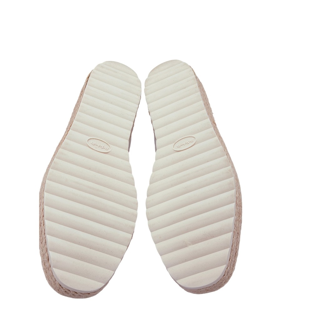 Dr. Scholl's Cream‎ Canvas Espadrille Spring Loafer Slip-on Women's 7.5 M Jute - Picture 12 of 14
